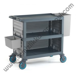 Plastik Servis Arabası TKA221